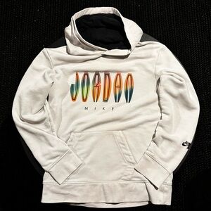 Nike Jordan White Hoodie for Boys